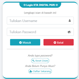 Register PGRI Kota Manado - Persatuan Guru Republik Indonesia Cabang Kota Manado